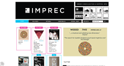 Desktop Screenshot of importantrecords.com