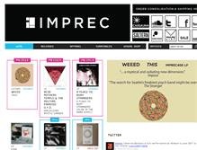 Tablet Screenshot of importantrecords.com